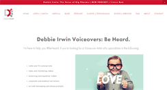 Desktop Screenshot of debbieirwin.com